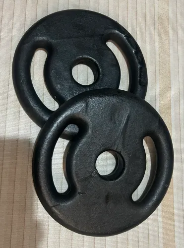 Par de anilhas de 10kg