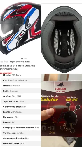 Capacete Zeus TAM 56