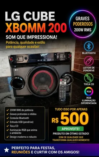 LG CUBE XBOMM 