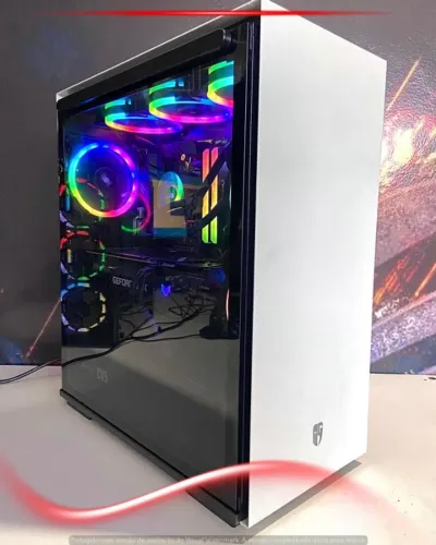 PC Gamer Ryzen 5 5600X, 16GB RAM, NVMe 1TB, RTX 3060 12GB, Gabinete, Fonte 550W