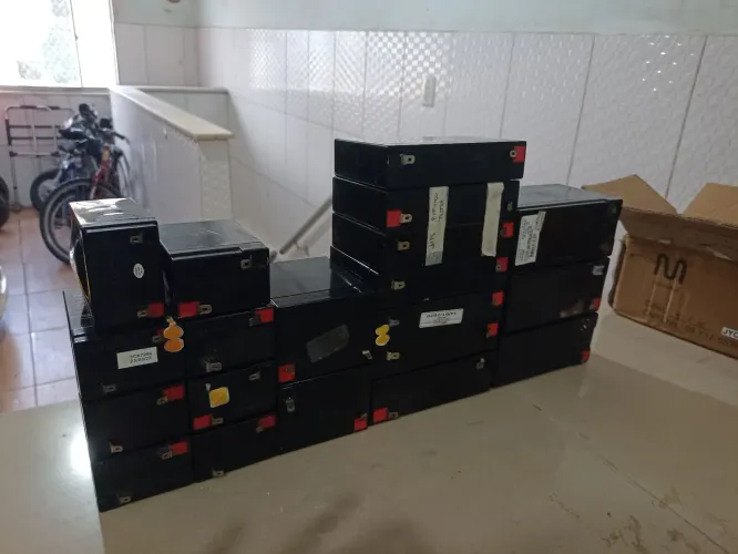 Bateria de chumbo sucata