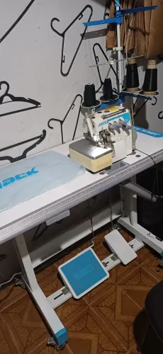 Overlock ponto cadeia jack 