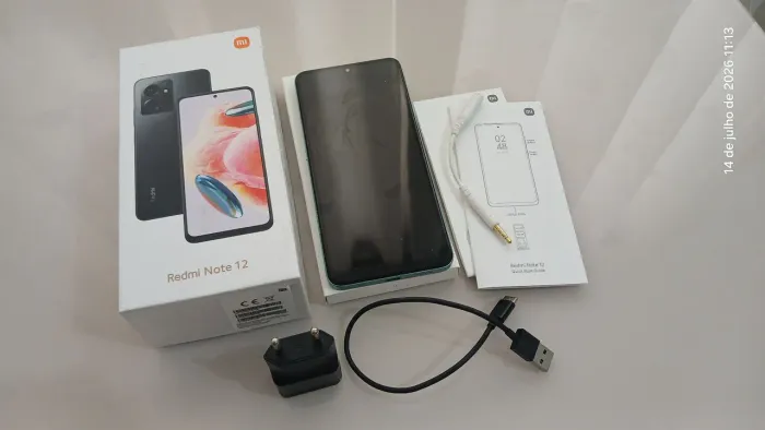 Celular Redimi note 12 USADO EM ÓTIMO ESTADO DE FUNCIONAMENTO 
