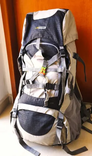 Mochila cargueira Nautika NTK Kompaz GT 70+15L - USADA EM ÓTIMO ESTADO