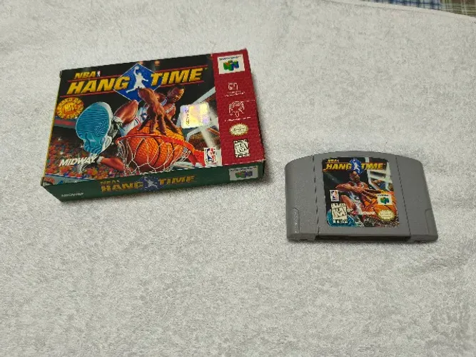 NBA Hang Time (Nintendo 64) Caixa e Cartucho