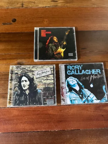 Rory Gallagher - Lote c/ 3 CDS