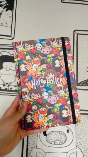 Caderno Harry Potter c/pauta