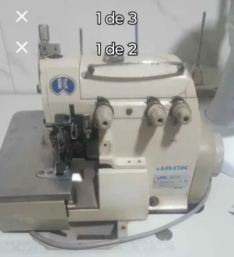 Máquina overloque industrial