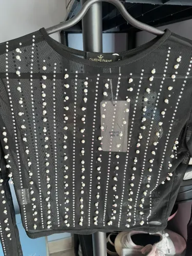 Cropped preto