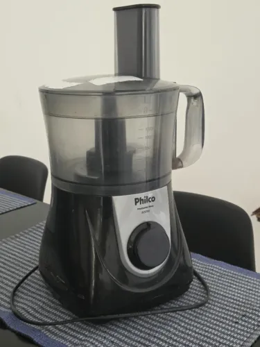 Multiprocessador Philco Maxxi 800W Preto com Lâminas em Inox