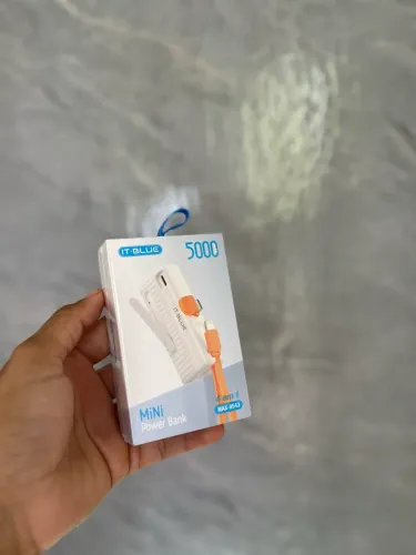 Carregador portátil 5 mil mAh - ENTREGA A DOMICÍLIO 