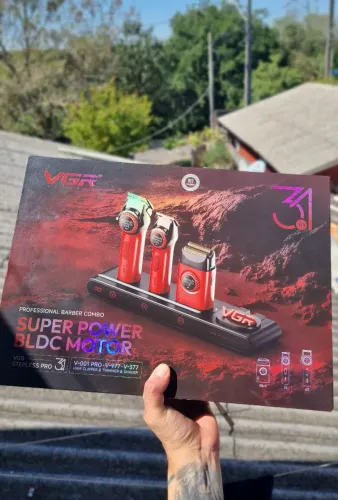 Kit Máquina Barbeiro