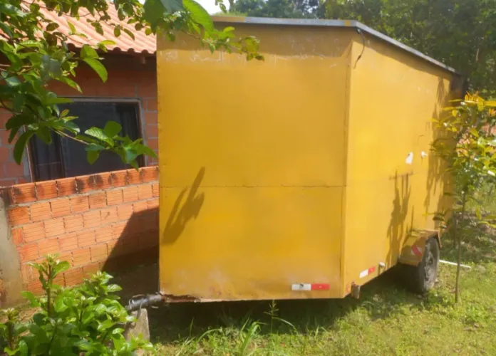 Trailer carrinho dr lanche grande 4 metros por 2 de largura