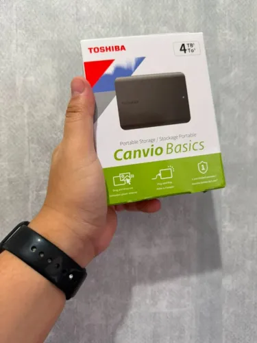 [NOVO][LACRADO] [4TB] HD Externo Toshiba 4TB, Canvio Basics