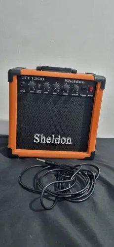 Amplificador Sheldon 1200 laranja 15W
