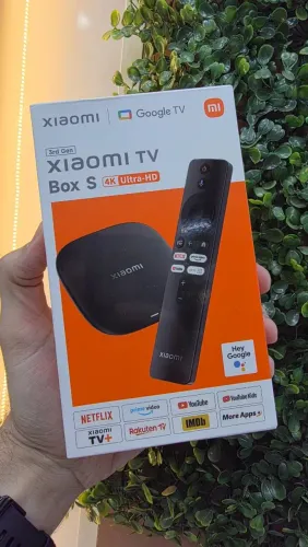 Xiaomi TV Box S 3ª Geração 4K Ultra HD Google TV 32GB Wi-Fi 6 Novo