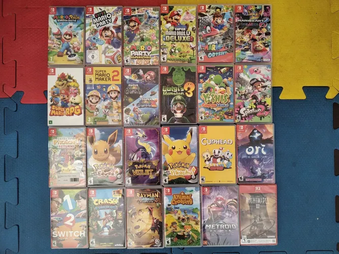 Jogos Clássicos Nintendo Switch - A partir de R$100