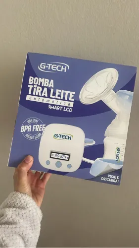 Bomba Tira Leite Automática Smart LCD G- Tech seminova