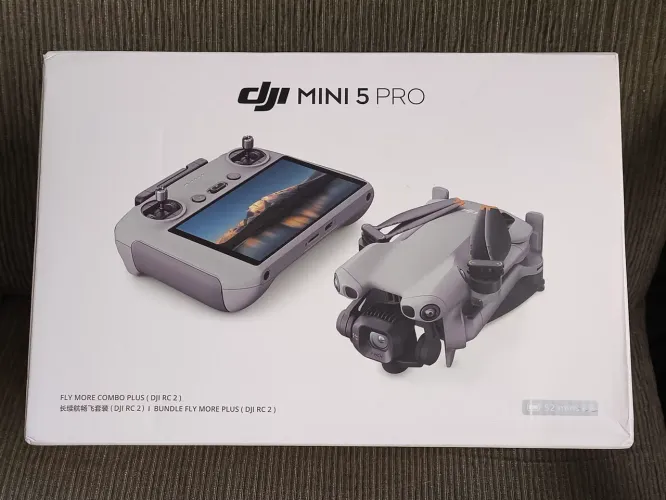 Drone profissional Dji mini 5 pro combo fly more plus com tela , melhor custo disparado !