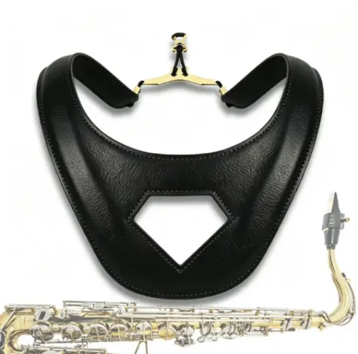Correia de Sax Premium modelo fechado Preto ou Marrom