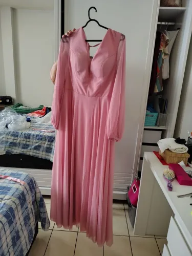 Vestido Rosé - Festa 