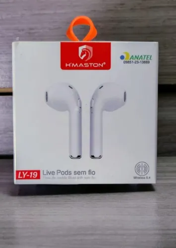 Fone Bluetooth H'Maston LY-19 Original Lacrado Alta Qualidade