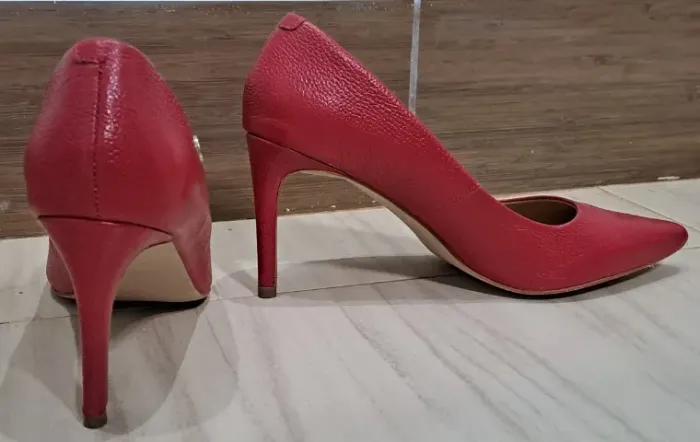 Scarpin Carmen Steffens vermelho