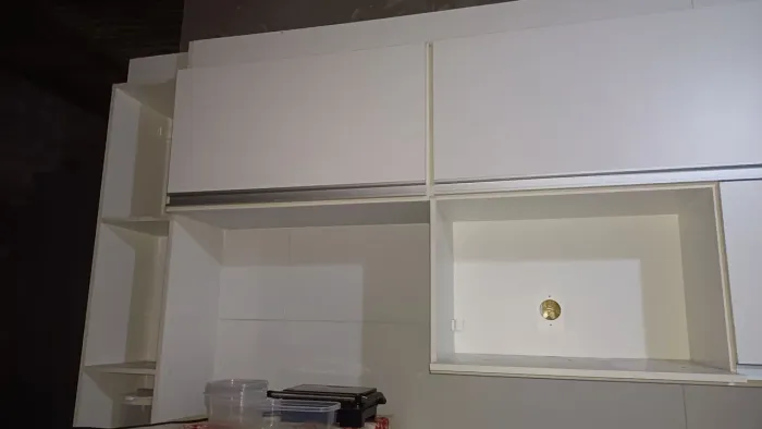 Armário planejado de cozinha completo
