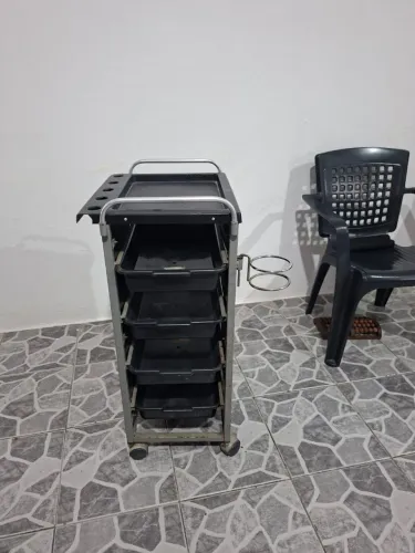 Carro auxiliar cabeleireiro