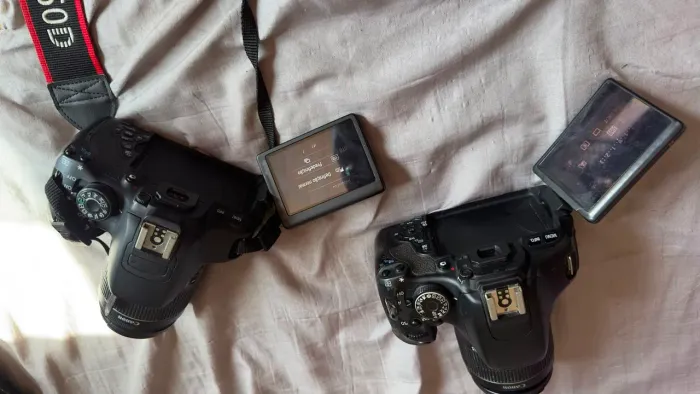 Câmera fotográfica t5i e uma t31