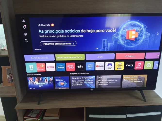 Smart TV LG 55 polegadas 4K UHD - Modelo 55UT8050PSA
