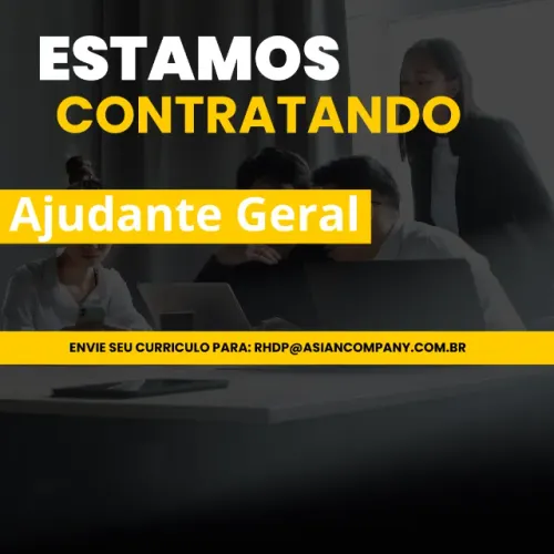 Ajudante geral - Carga e descarga em transportadora