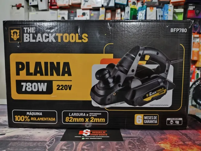 Plaina elétrica 220V 780W - produto novo. Loja Store World