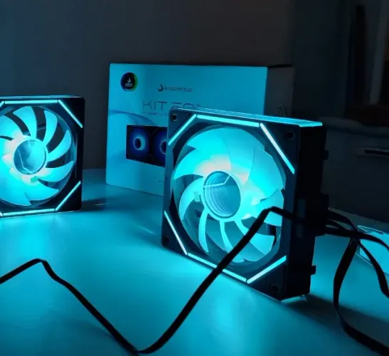 Fan Rise Mode Magneto Pro 120mm Unidade Preto