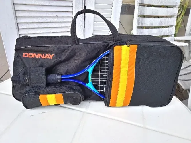 Bolsa Raqueteira Vintage Donnay Para 4 Raquetes