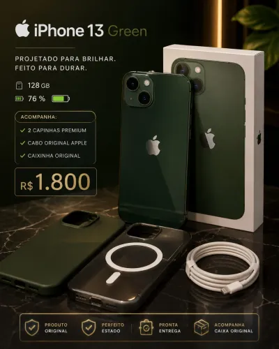 iPhone 13 green