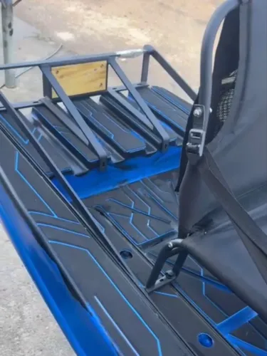 Caiaque dourado pro já com piso Náutico 