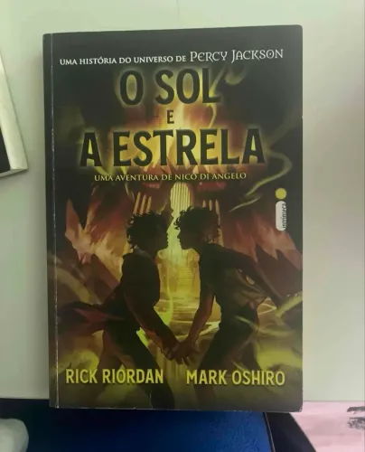 Livros olimpianos Percy Jackson e sol e a estrela