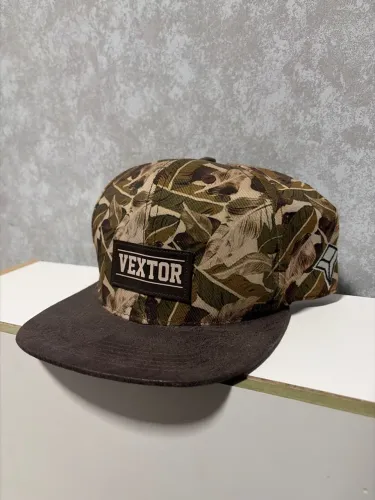Boné VEXTOR Camuflado Aba Reta Snapback Ajustável