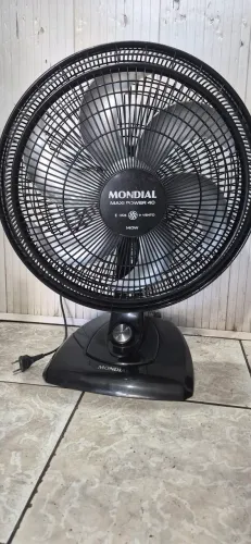 Ventilador de mesa mondial 40cm turbo funcionando perfeitamente dependendo do bairro entre
