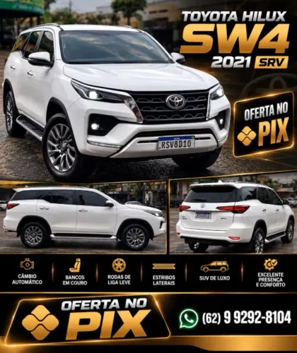 Toyota Hilux SW4 SRV 4X2 2.7 Flex 16V Aut. 2021