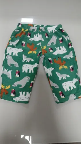 Calça de fleece bebê Carters verde