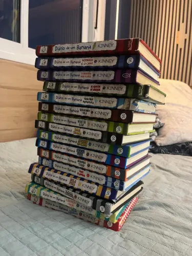 Coleção Diário de um Banana - 16 Livros Originais (Capa Dura e Em Bom Estado)
