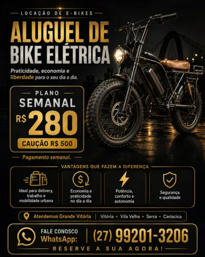 Aluguel de Bicicleta Elétrica