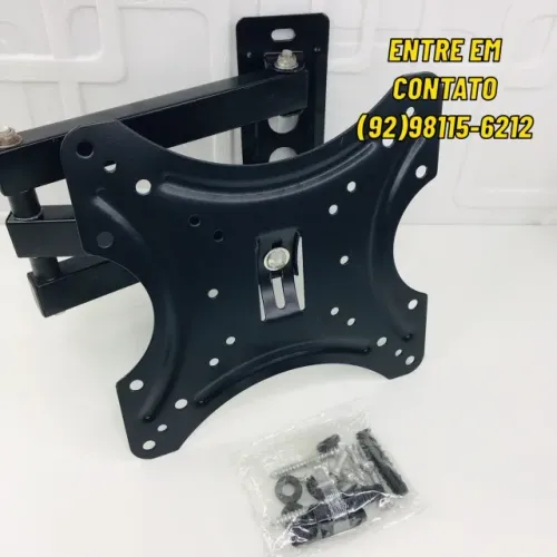Suporte de TV Articulado Para Tv de 10" - 60" Polegadas com Parafusos e Buchas