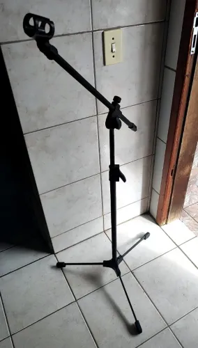 Kit 3 Pedestal Ask Music TPS suporte microfone pedestal girafa