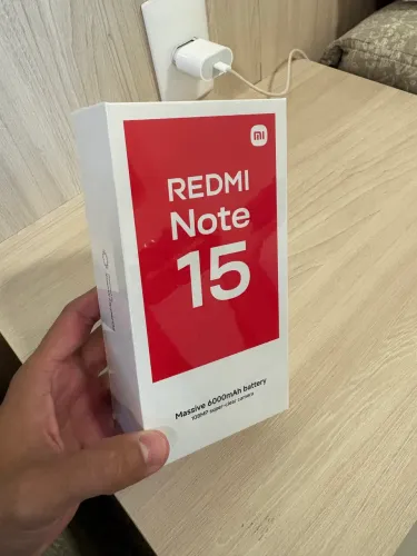 Celular Redmi Note 15 Xiaomi 256GB 8GB RAM Caixa Lacrada, 256GB, PRETO.