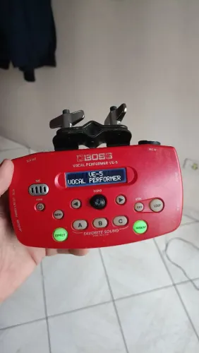 BOSS VE-5 PROCESSADOR DE VOZ PROFISSIONAL! OPORTUNIDADE ÚNICA!