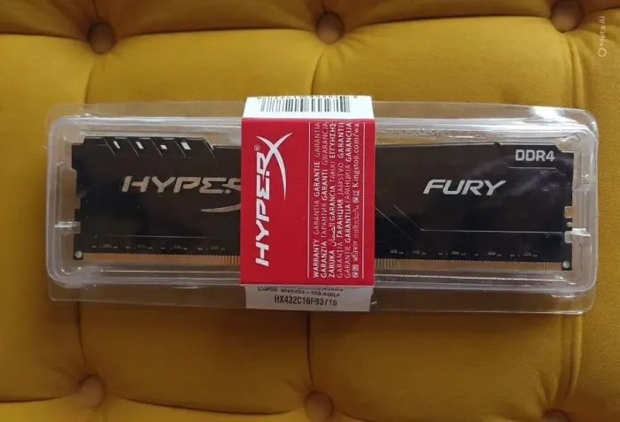 (NOVO) Memória RAM Hyperx Fury 16GB 3200MHz DDR4