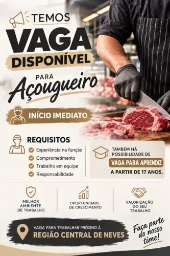 Vaga açougueiro 